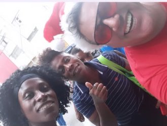 Pepê e Neném em visita ao Portal das Câmeras