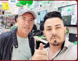 Careca em visita ao Portal das Câmeras