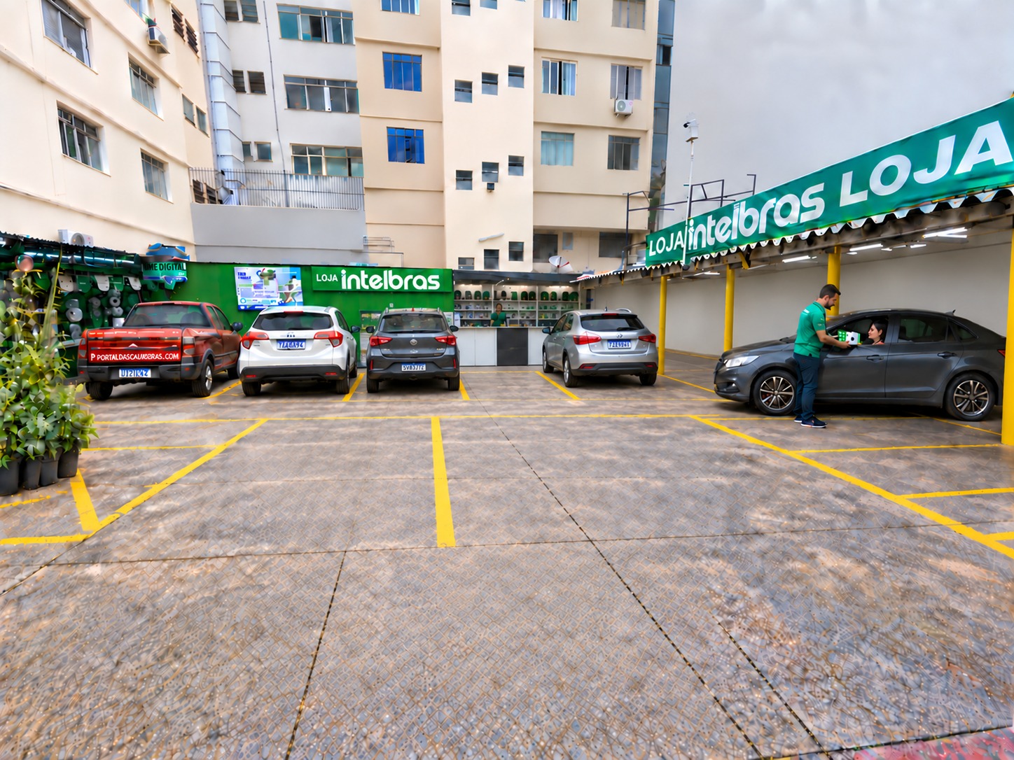 Estacionamento da Loja Time Digital